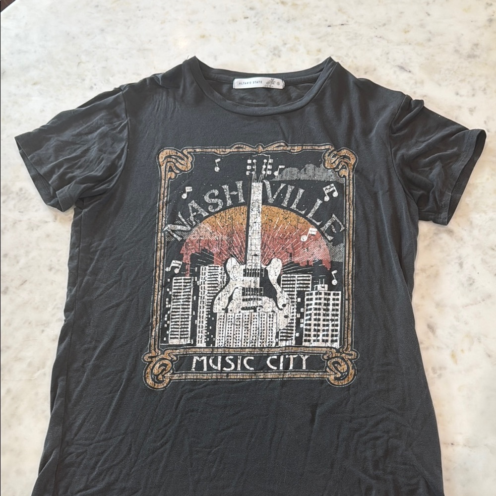 Altar'd State Charcoal Tee